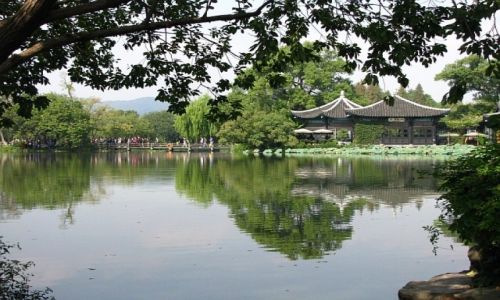 Zdjcie CHINY / prowincja Zhejiang / Hangzhou / Jezioro Zachodnie