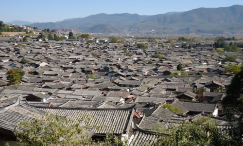 Zdjecie CHINY / Yunnan / Lijiang / Morze dachw