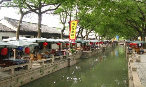 Zdjcie CHINY / prowincja Jiangsu / Tongli / Tongli - miasto na wodzie
