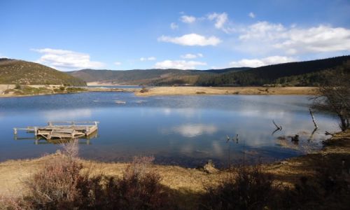 Zdjęcie CHINY / Yunnan / Park Narodowy Potatso / Jezioro Shudu