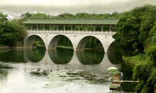 Zdjęcie CHINY / brak / Guilin / zaczarowany most