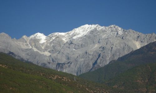 Zdjęcie CHINY / Yunnan / Yulong / Góra Jadeitowego Śnieżnego Smoka