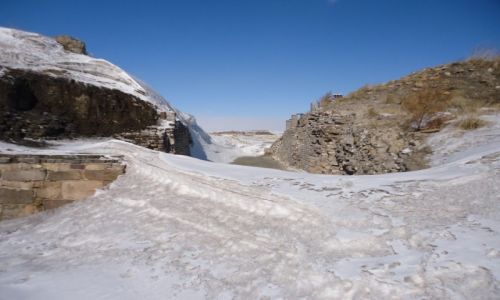 Zdjecie CHINY / Mongolia Wewntrzna / okolice Shangdu / Zimowe Xanadu