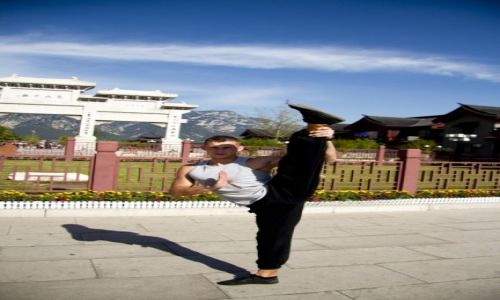 Zdjecie CHINY / Henan / Shaolin / Klasztor Shaolin - Mariusz Baraski