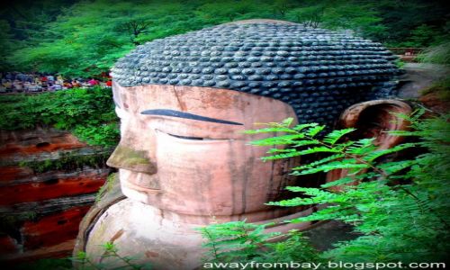 Zdjecie CHINY / Leshan / Leshan / Wielki Budda z Leshan