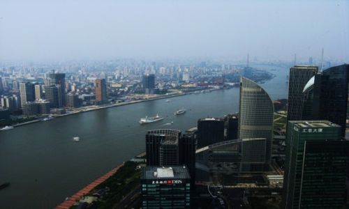 Zdjcie CHINY / Szanghaj / Dzielnica Pudong / Co wida z 