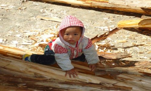 Zdjecie CHINY / Yunnan / Qingkou Folk Village / Chiczycy (7)