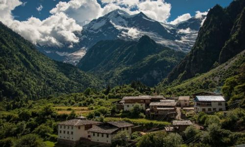 Zdjcie CHINY / Yunnan / Yubeng (Deqin) / Yubeng!