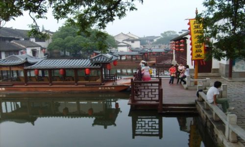 Zdjecie CHINY / Tongli / Wodne miasteczko Tongli / Wodne miasteczko