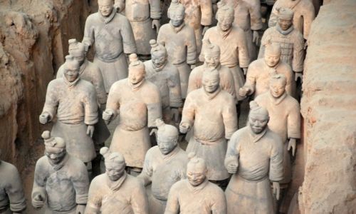 Zdjecie CHINY / Shaanxi / okolice Xian / Armia Terakotowa 
