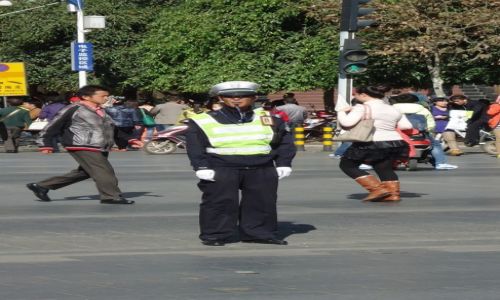 Zdjecie CHINY / Yunnan / Kunming / Porzdek musi by ....
