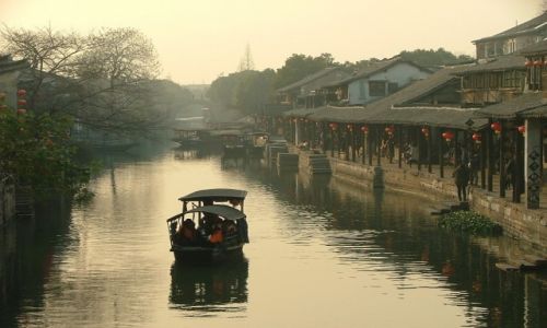 Zdjecie CHINY / Jiashan / Xitang / Zachd soca w Xitang