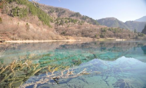 Zdjecie CHINY / Syczuan / Jiuzhaigou / Pocztwka z Jiuzhaigou