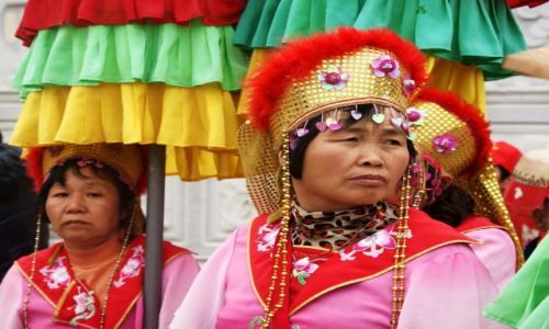 Zdjecie CHINY / Xiamen / chinese village  / SpringFestival