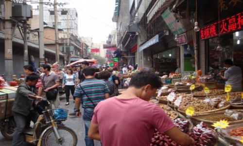 Zdjecie CHINY / Datong / Stare Miasto / Na Bazarze
