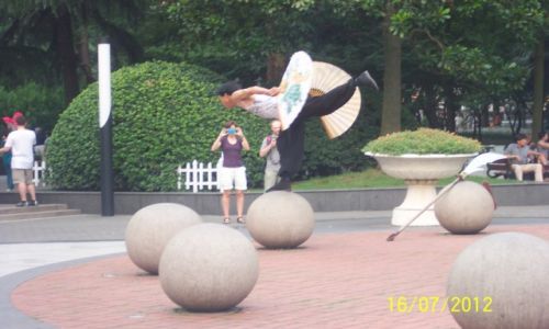 Zdjecie CHINY / - / Szanghaj / Tai Chi
