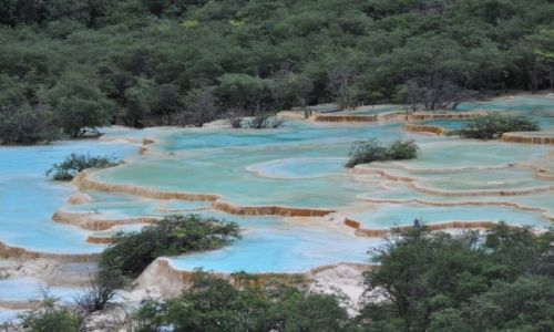 Zdjęcie CHINY / Syczuan / Dolina Huanglong / Huanglong