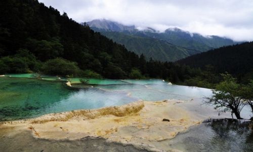 Zdjecie CHINY / Syczuan / Huanglong / Huanglong