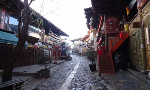 Zdjcie CHINY / Yunnan / Shangri-La (Zhongdian) / Shangri La przed poarem (4)