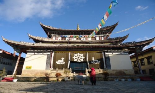 Zdjcie CHINY / Yunnan / Shangri La (Zhongdian) / Shangri La przed poarem (6)
