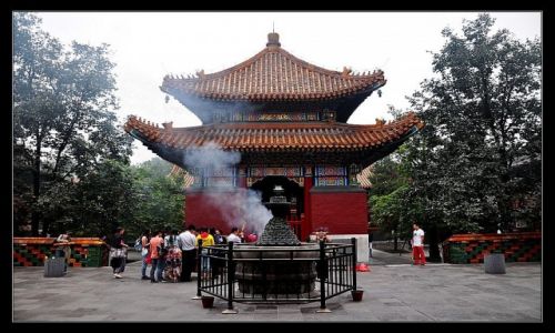 Zdjcie CHINY / miasto wydzielone / Pekin / witynia