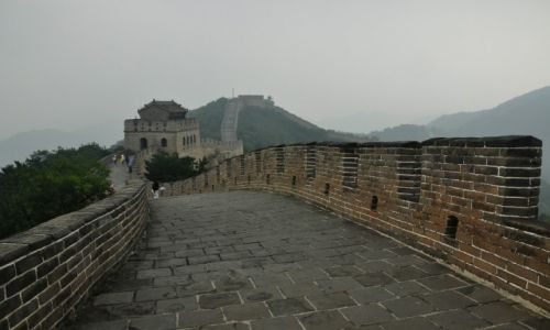 Zdjecie CHINY / Pekin / wzgrza Badaling / Mur