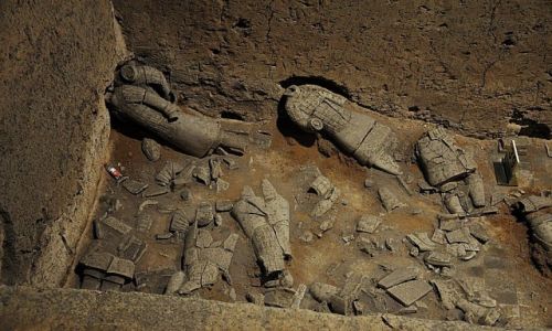Zdjecie CHINY / prowincja Shanxi / Xi'an / Ke kou ke le