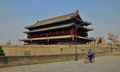 Zdjcie CHINY / prowincja Shaanxi / Xi'an / Mury Xi'an