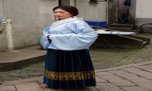 Zdjcie CHINY / Okolice Suzhou / Tongli / Na spacerze
