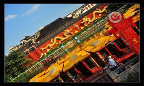 Zdjecie CHINY / Jiangsu / Nankin / Rzeka...