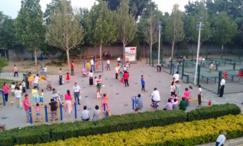 CHINY / Pekin / Pekin / Rekraacja po chinsku