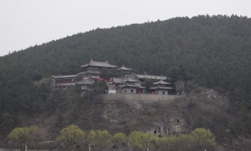 Zdjcie CHINY / Luoyang / Longmen / witynia  Longmen