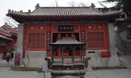 Zdjcie CHINY / Luoyang / Longmen / Groty Longmen