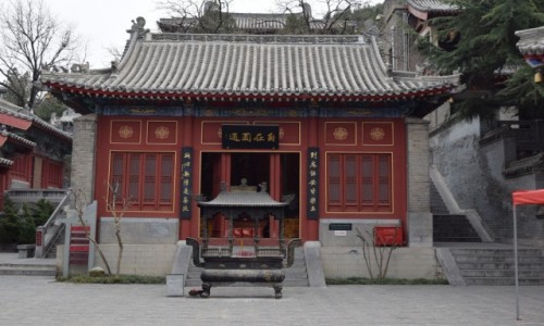 Zdjcie CHINY / Luoyang / Longmen / witynia  Longmen