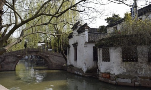 Zdjęcie CHINY / Szanghaj / Zhouzhuang / Zhouzhuang -Wodne miasto