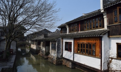 Zdjęcie CHINY / Szanghaj / Zhouzhuang / Zhouzhuang -Wodne miasto
