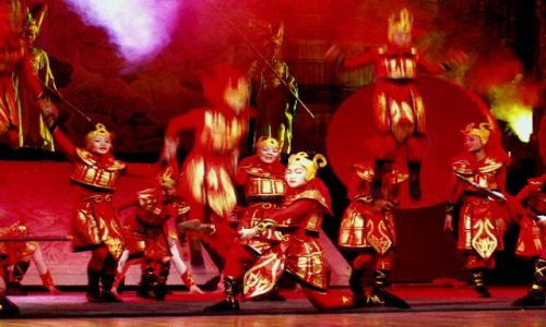 Zdjecie CHINY / brak / Pekin / akrobaci 2