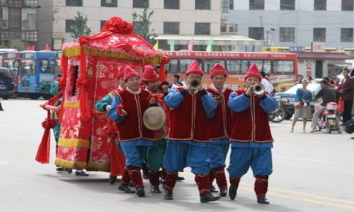 Zdjecie CHINY / brak / Datong / jeden z etapów ślubu