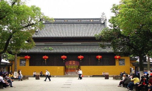 Zdjcie CHINY / prowincja Jiangsu / Suzhou / witynia Xuanmiao