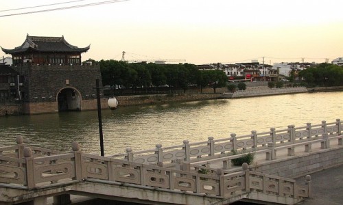 Zdjęcie CHINY / prowincja Jiangsu / Suzhou / kanały Suzhou