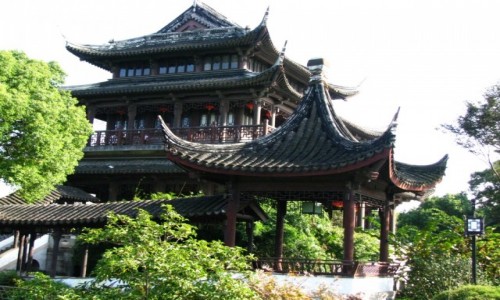Zdjcie CHINY / prowincja Jiangsu / Suzhou / Ogrd Panmen