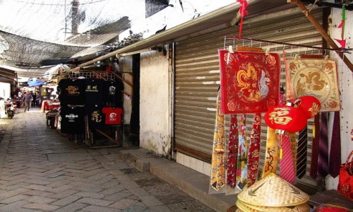 Zdjcie CHINY / prowincja Jiangsu / Suzhou / ulice Suzhou