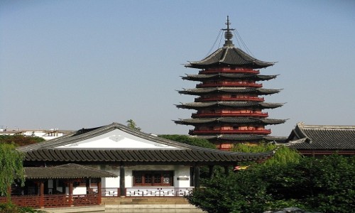 Zdjcie CHINY / prowincja Jiangsu / Suzhou / Ogrd Panmen