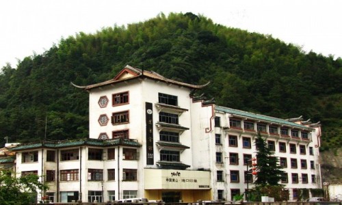 Zdjcie CHINY / prowincja Anhui / Tangkou / hotel w Tangkou