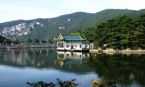 Zdjecie CHINY / prowincja Jiangxi / Lu Shan / jezioro Ruqin