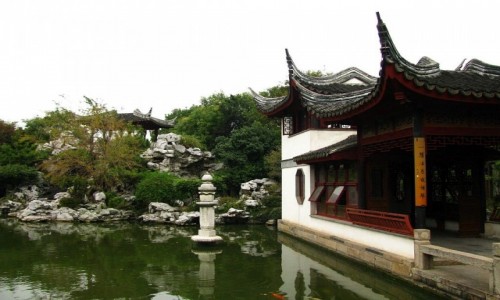 Zdjcie CHINY / prowincja Jiangsu / Tongli / Pagoda Perowa