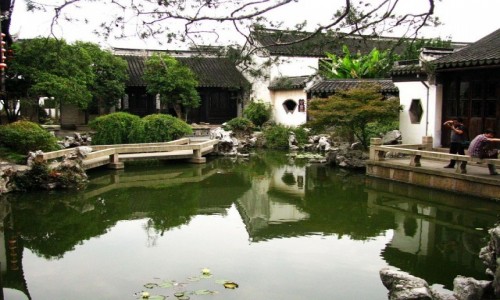 Zdjcie CHINY / prowincja Jiangsu / Tongli / Pagoda Perowa