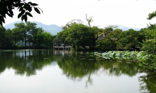 Zdjcie CHINY / prowincja Zhejiang / Hangzhou / Jezioro Zachodnie