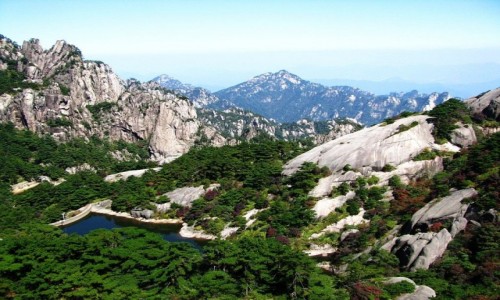 Zdjcie CHINY / prowincja Anhui / Huang Shan / Gry te