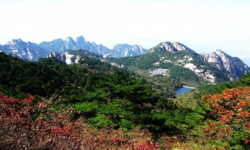Zdjcie CHINY / prowincja Anhui / Huang Shan / Gry te